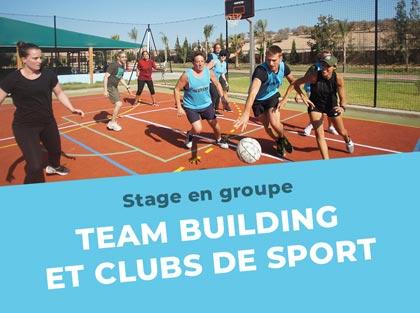 Team building sports clubs