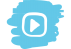 Logo youtube bleu