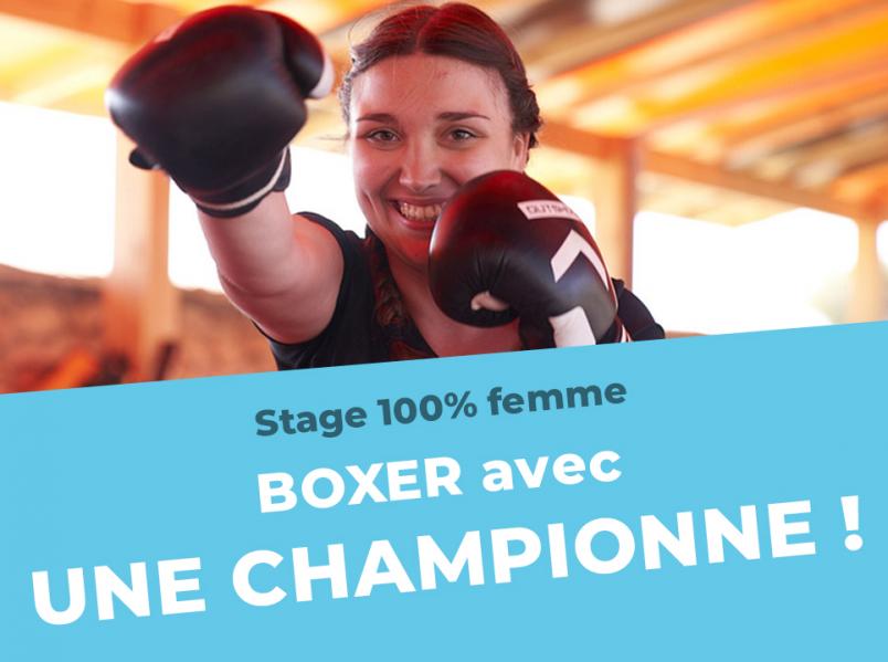 Stage boxe femme